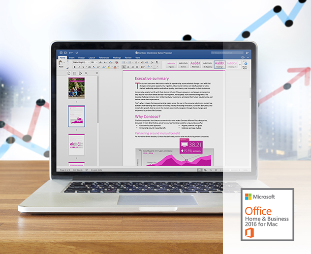 microsoft office for mac home and business 2016 trial download